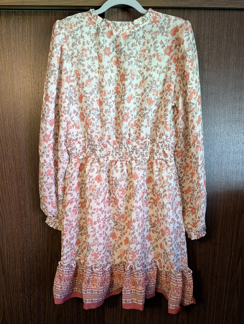 Blu Pepper Floral Ruffle Dress - Picture 2 of 7